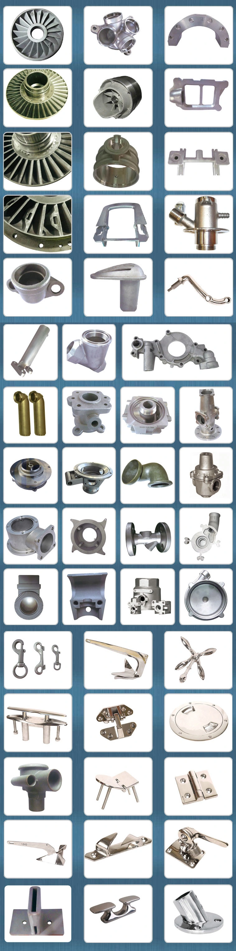 Electric Power Fittings Made by Lost Wax Casting