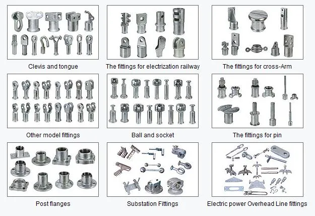 High Voltage Power Supply Distribution Transmission Overhead Line Fittings