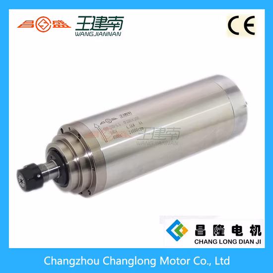 4.5kw 24000rpm Electric Water Cooled CNC Spindle Motor with CE Standard for Wood Engraving CNC Router Machine