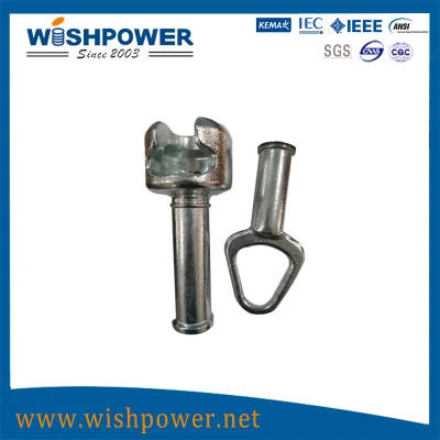 Pole Line Hardware Power Fitting Forged Oval Ball Eye Socket Clevis Fittings