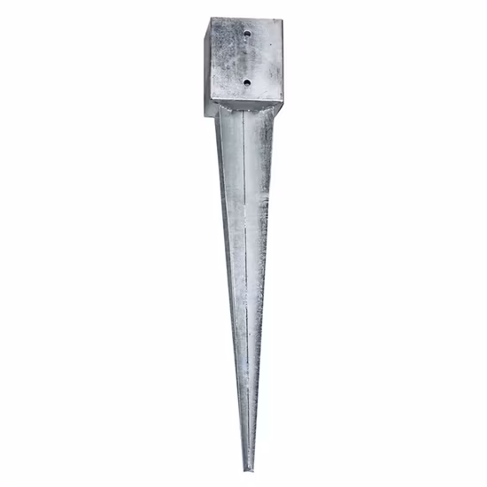 U Base Post Support Fence Foot Bracket Post Anchors Ground Spike Post Bracket