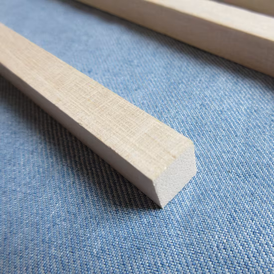 6mm Square Wood Strip Tung Wood Strip DIY Making Model Material Tung Tung Plank Furniture Building Navigation