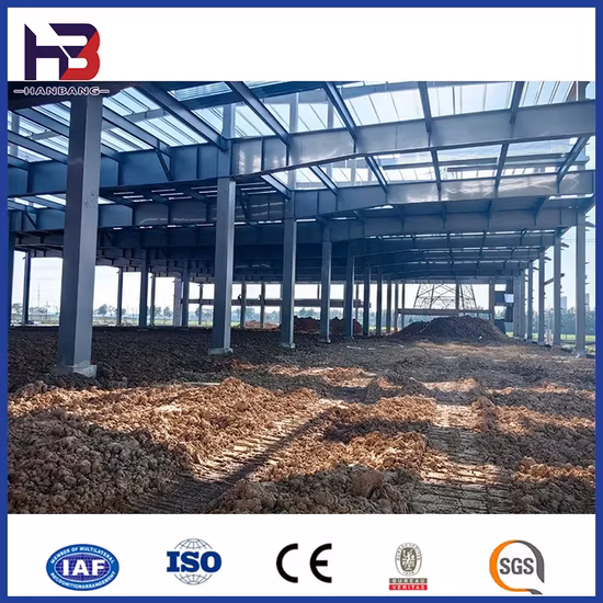Prefabricated Steel Structure Frame Shed Factory Workshop and Steel Metal Warehouse