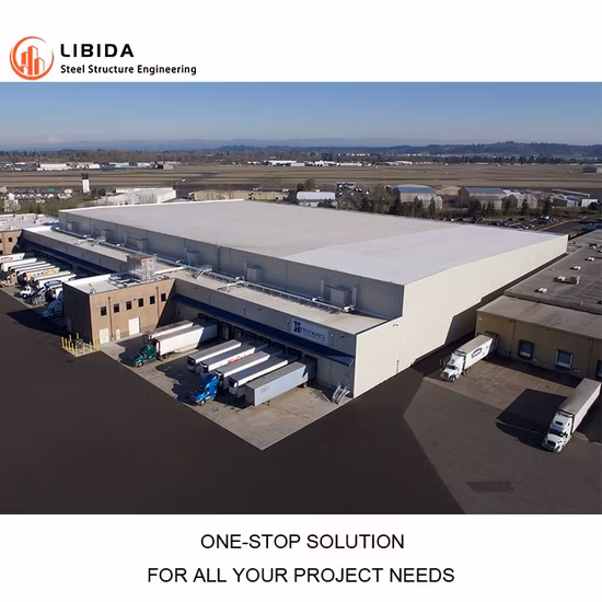 Prefab Building Metal Frame Shed Storage Prefabricated Steel Structure Warehouse Constrction Building