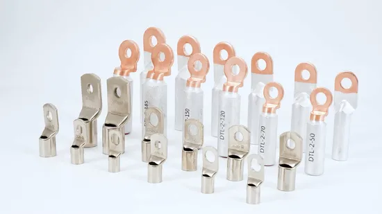 Dtl-1-2 Copper Aluminum Connecting Pressing Terminals Bimetallic Cable Lugs Bimetal Connector
